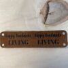 leren label happy handmade living