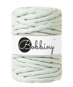 Bobbiny | Macramé 9 mm | 50% korting - Nieuw Milky green