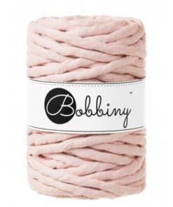 Bobbiny | Macramé 9 mm | 50% korting - Nieuw Pastel Pink