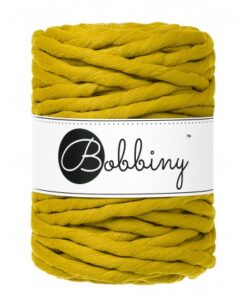 Bobbiny | Macramé 9 mm | 50% korting - Spicy yellow