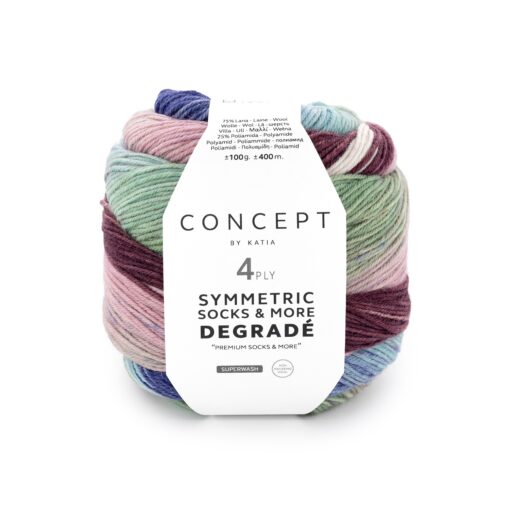 Symmetric Socks & More - Degradé | Katia