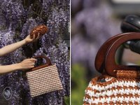 Pied de poule tas en portemonne | haakpakket