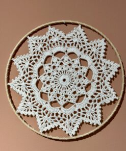 Mandala Coral 30 cm | haakpakket