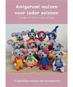 Amigurumi muizen haken voor ieder seizoen