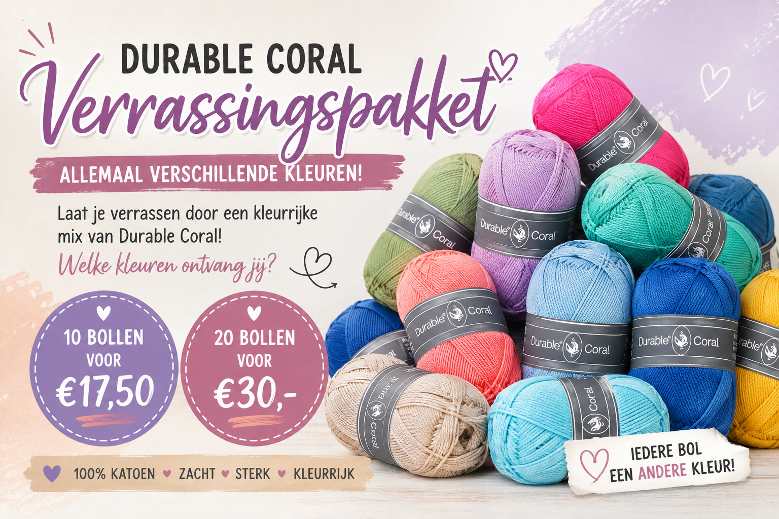 Verrassing pakket Durable Coral